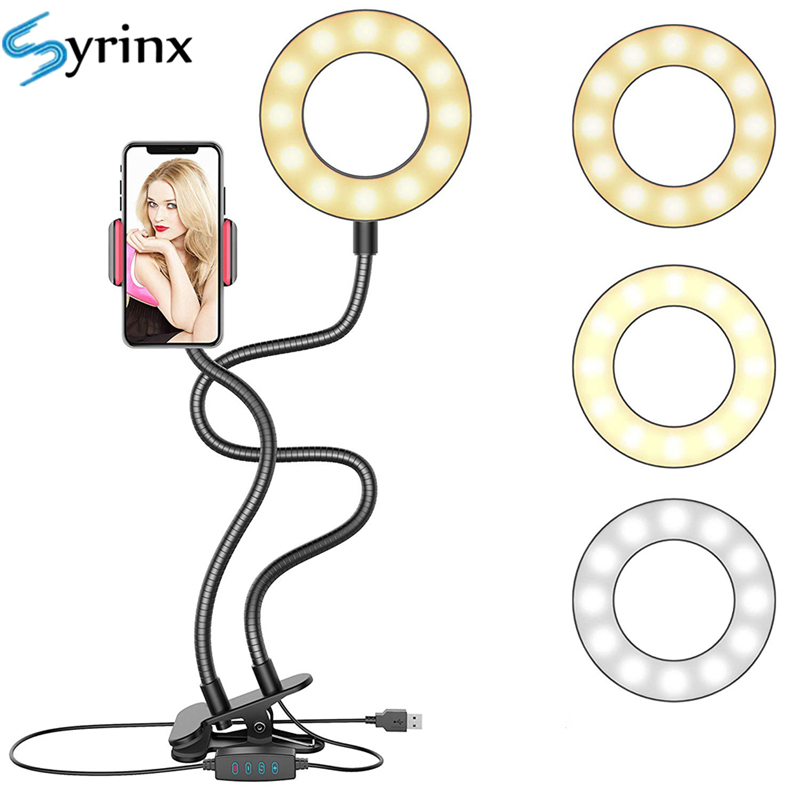 Office Youtuber - Lampu Ring 2024 swafoto, dengan dudukan