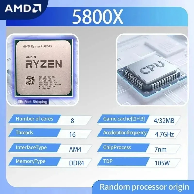 Soket AM4 2026 AMD Ryzen 7 580 - Amd Cpu Ryzen 7 ulasan dan harga